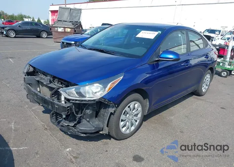 2022 Hyundai Accent Se/Sel from USA, damaged, VIN 3KPC24A64NE171415